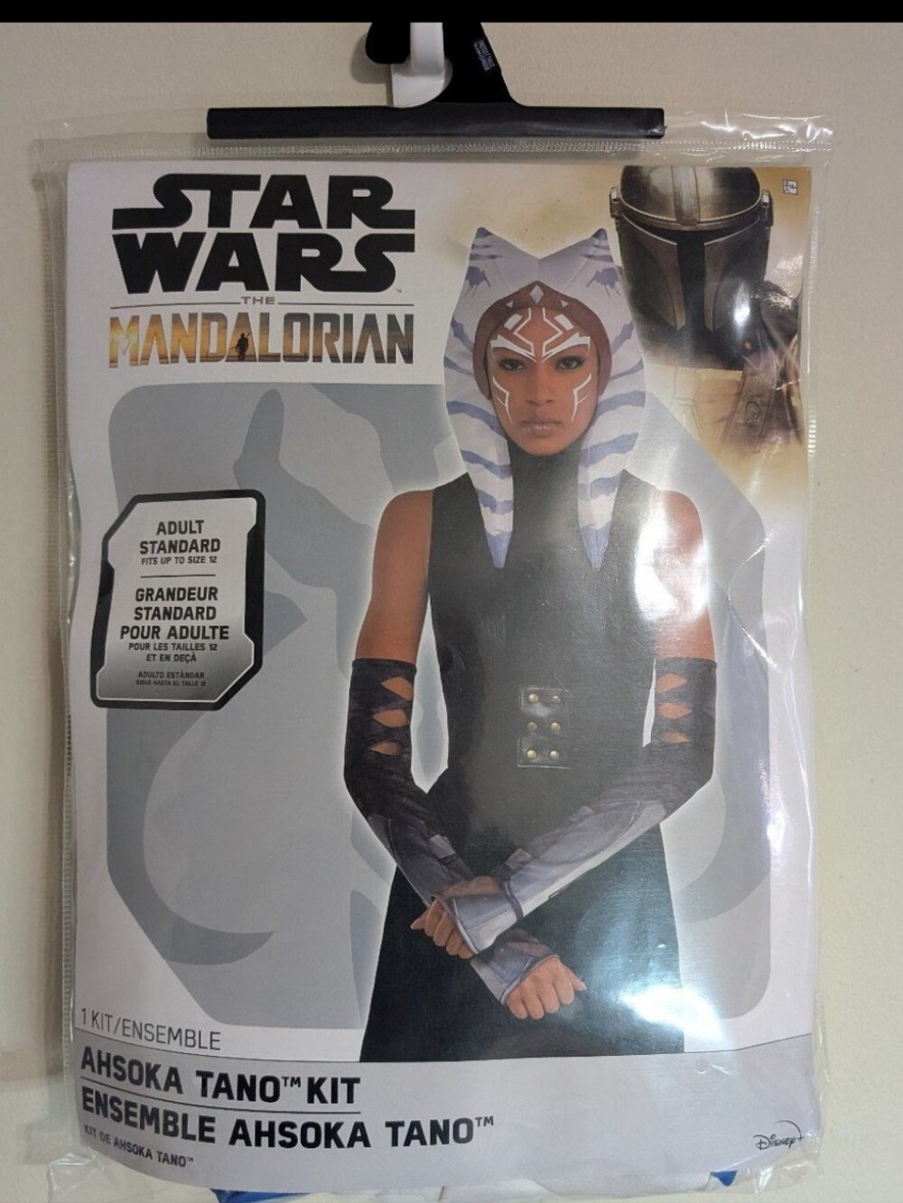 Star Wars The Mandalorian Ahsoka Costume Kit Headpiece And 2 Armbands Sleeves